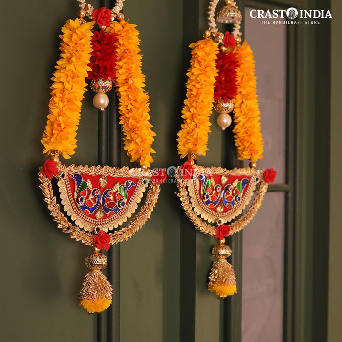 Crasto India Handcrafted Door Hangings #47 (1 Pair)