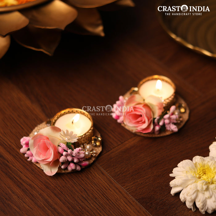 CRASTO INDIA HANDCRAFTED FESTIVE DIYA #71 (PAIR)