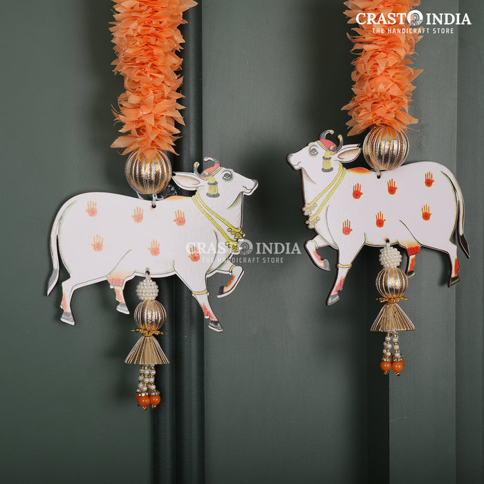 CRASTO INDIA HANDCRAFTED FESTIVE SIDE-HANGINGS #16 (PAIR)