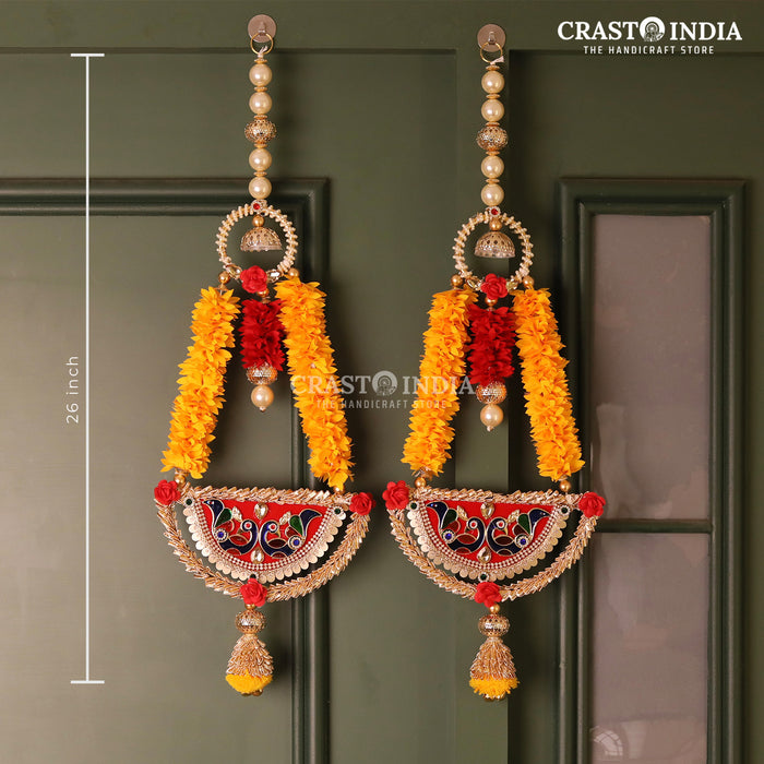 Crasto India Handcrafted Door Hangings #47 (1 Pair)