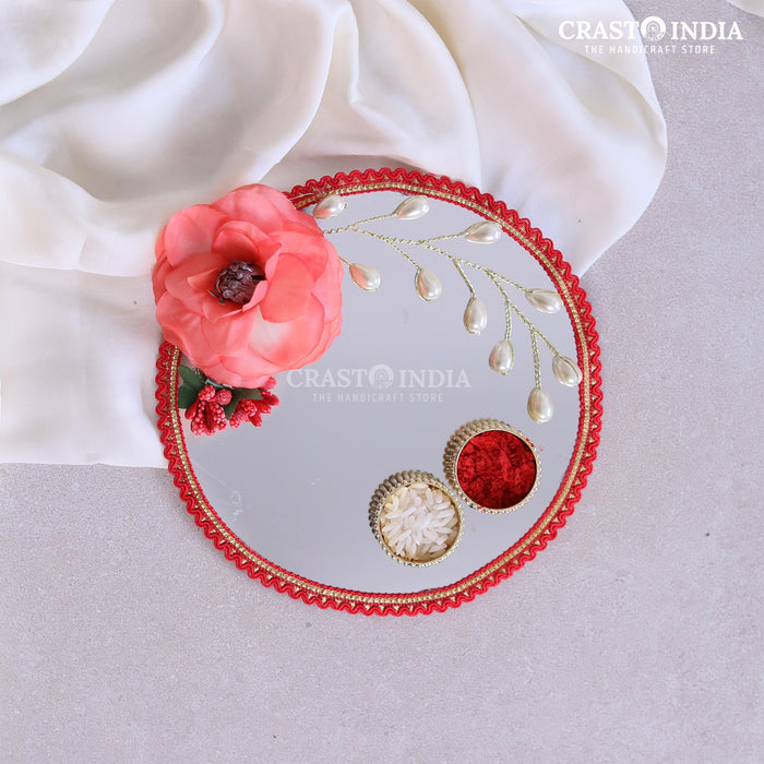 CRASTO INDIA HANDCRAFTED FESTIVE POOJA THALI #26