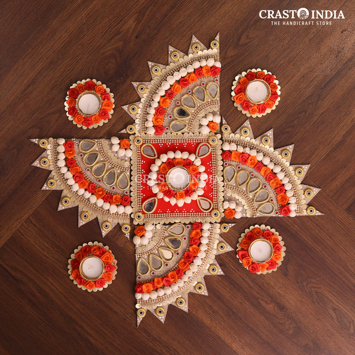 CRASTO INDIA HANDCRAFTED FESTIVE RANGOLI #69