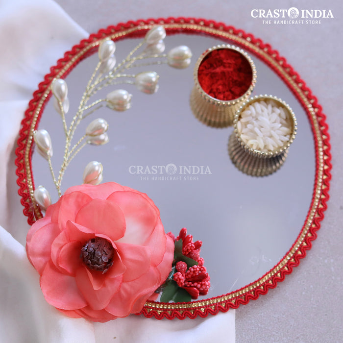 CRASTO INDIA HANDCRAFTED FESTIVE POOJA THALI #26