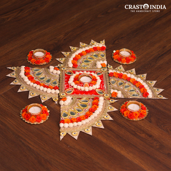 CRASTO INDIA HANDCRAFTED FESTIVE RANGOLI #69