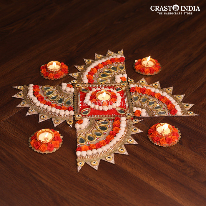 CRASTO INDIA HANDCRAFTED FESTIVE RANGOLI #69