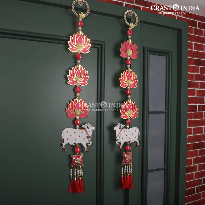 CRASTO INDIA HANDCRAFTED FESTIVE SIDE-HANGINGS #20 (PAIR)