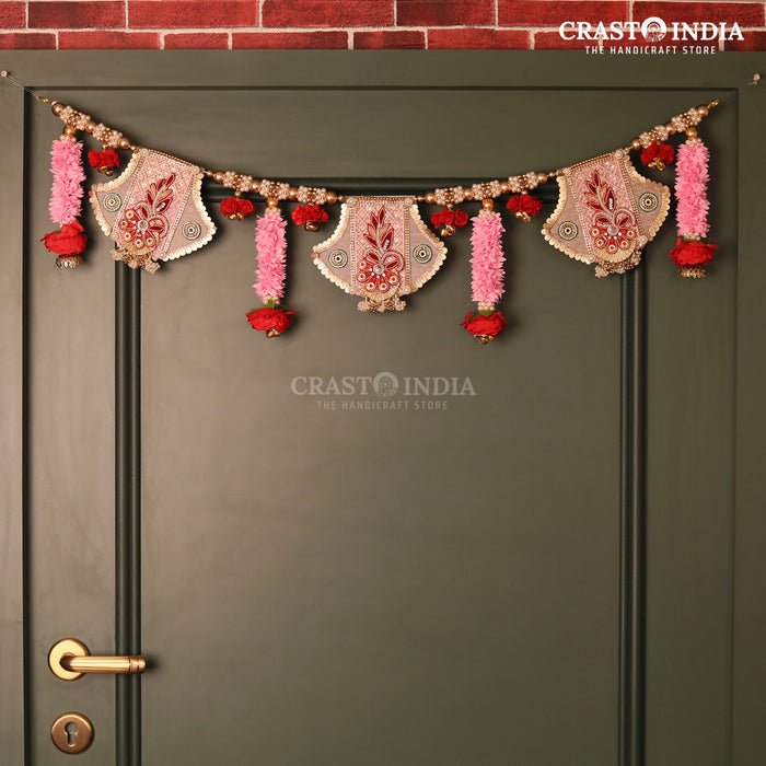 CRASTO INDIA HANDCRAFTED FESTIVE TORAN #0163 (1 PC)