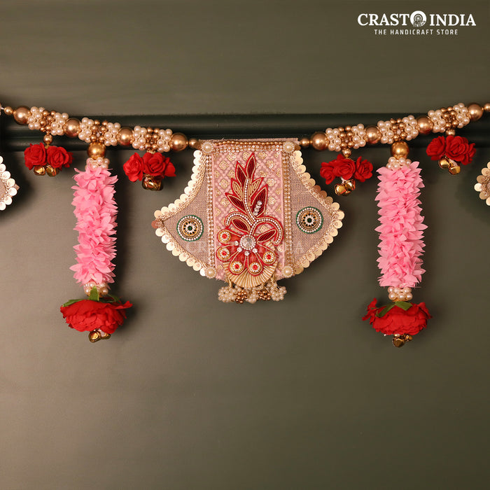 CRASTO INDIA HANDCRAFTED FESTIVE TORAN #0163 (1 PC)