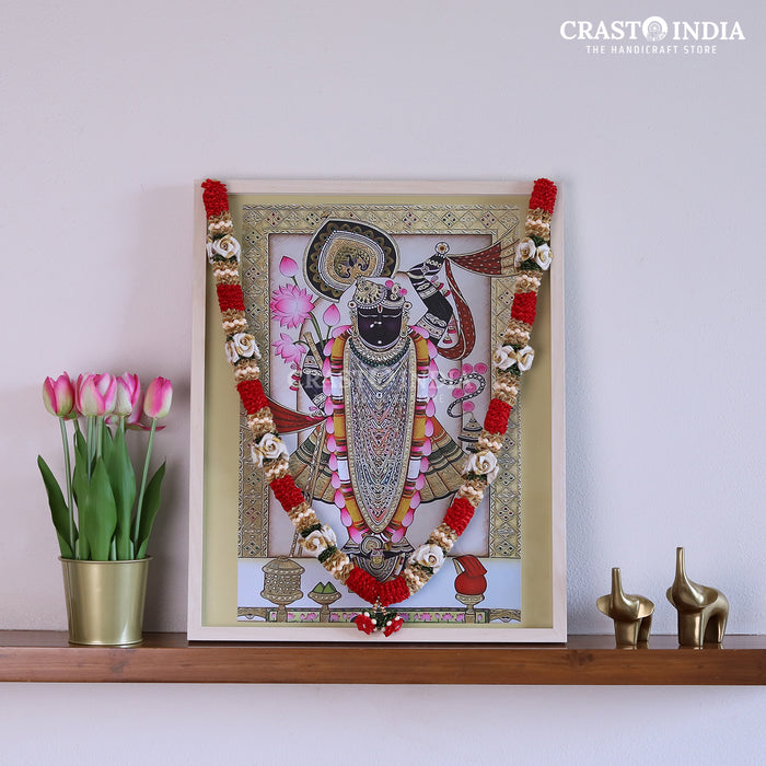 CRASTO INDIA HANDCRAFTED PRATHAMESHWARA RIBBON GARLAND (AVAILABLE IN 4 SIZES)