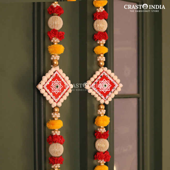 Crasto India Handcrafted Door Hangings #59 (1 Pair)