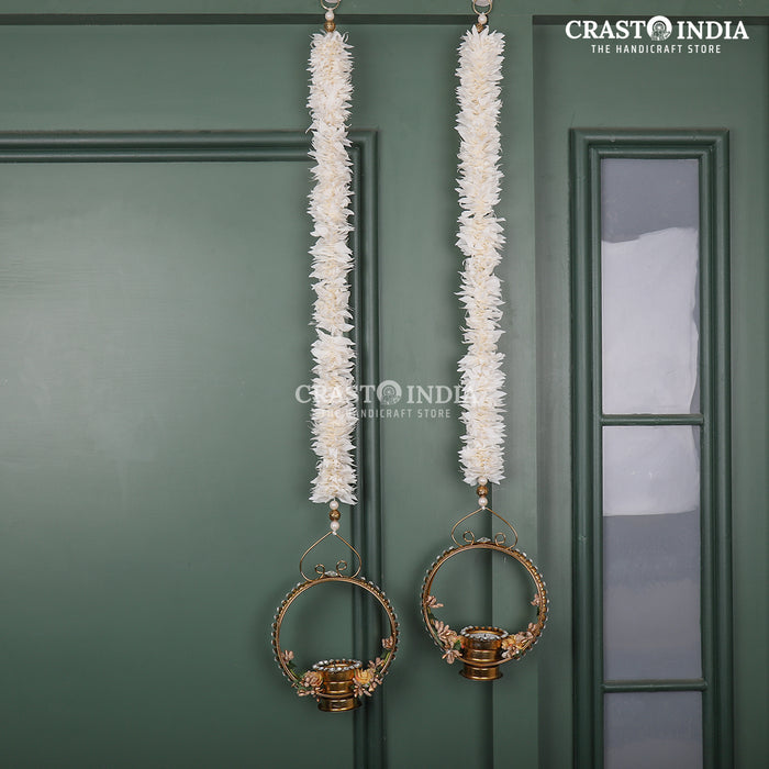 CRASTO INDIA HANDCRAFTED FESTIVE SIDE-HANGINGS #18 (PAIR)