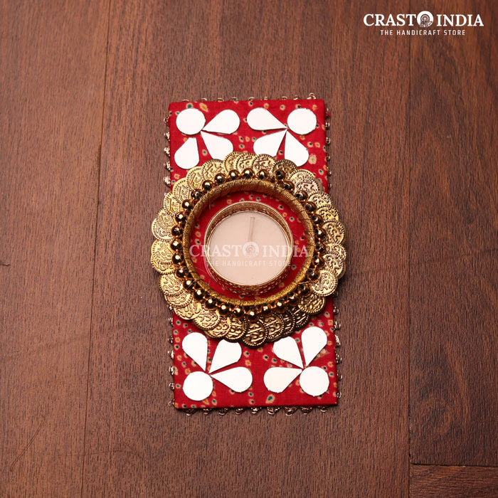 CRASTO INDIA HANDCRAFTED FESTIVE DIYA #82 (PAIR)