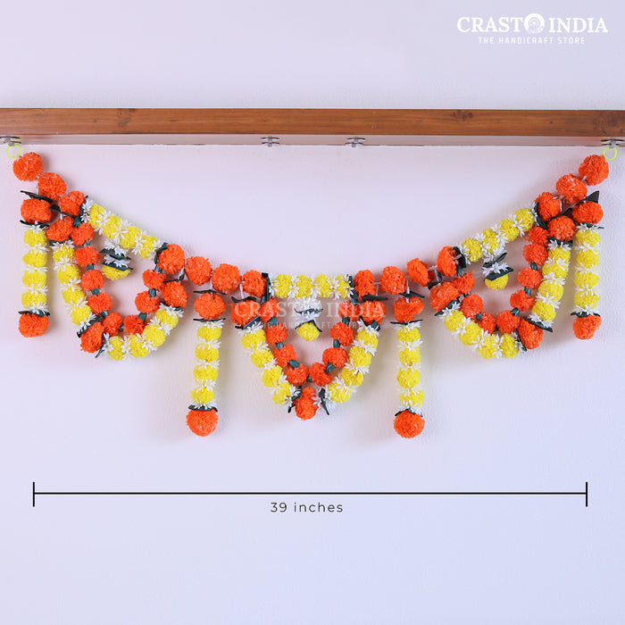 Crasto India Handcrafted festive Toran #96 ( 36 Inch)