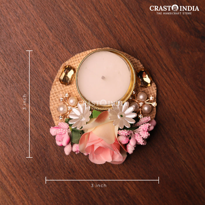 CRASTO INDIA HANDCRAFTED FESTIVE DIYA #71 (PAIR)