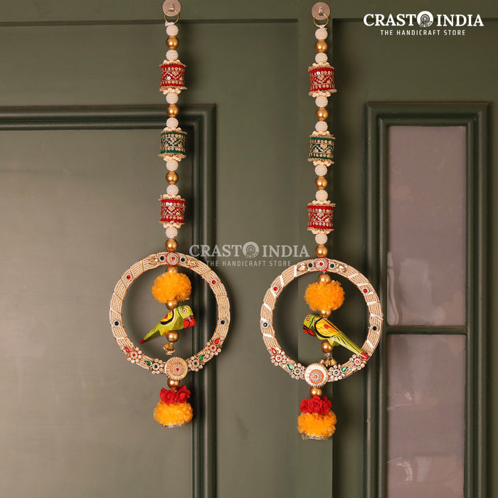 Crasto India Handcrafted Door Hangings #48 (1 Pair)