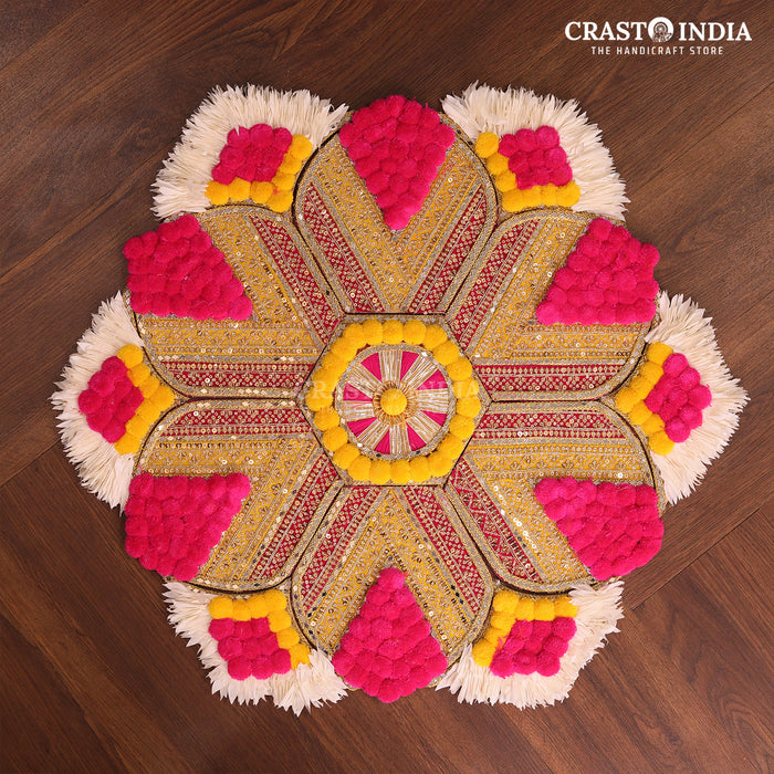 CRASTO INDIA HANDCRAFTED FESTIVE RANGOLI #61