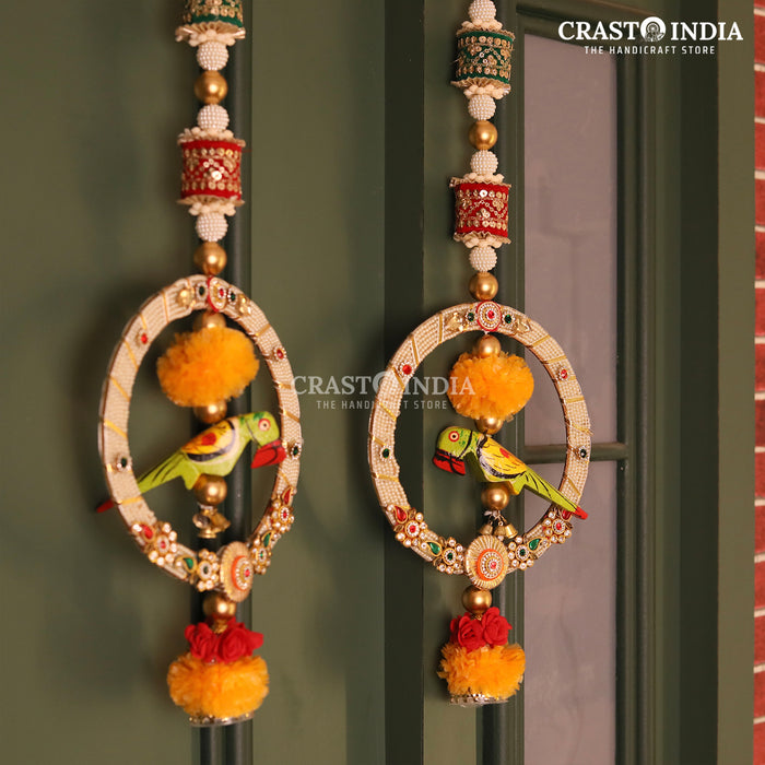 Crasto India Handcrafted Door Hangings #48 (1 Pair)