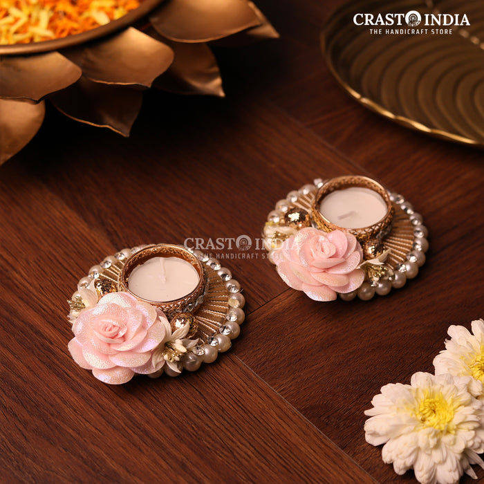 CRASTO INDIA HANDCRAFTED FESTIVE DIYA #72 (PAIR)