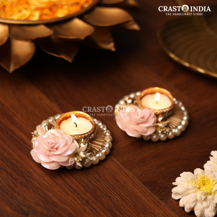 CRASTO INDIA HANDCRAFTED FESTIVE DIYA #72 (PAIR)