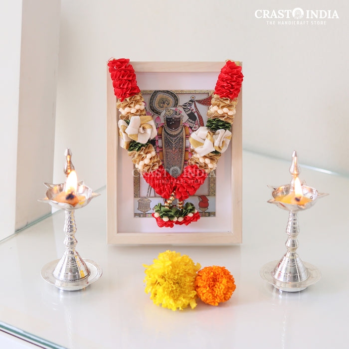 CRASTO INDIA HANDCRAFTED PRATHAMESHWARA RIBBON GARLAND (AVAILABLE IN 4 SIZES)