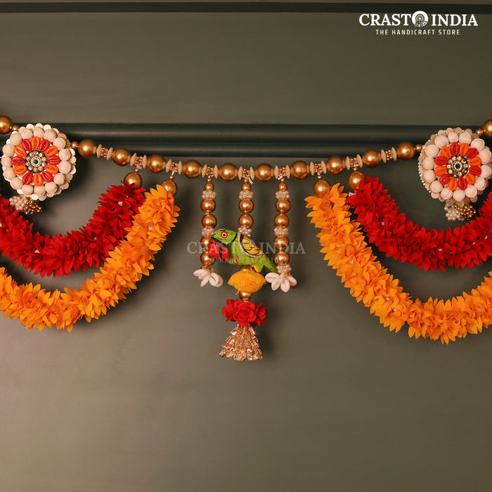 CRASTO INDIA HANDCRAFTED FESTIVE TORAN #0171 (1 PC)