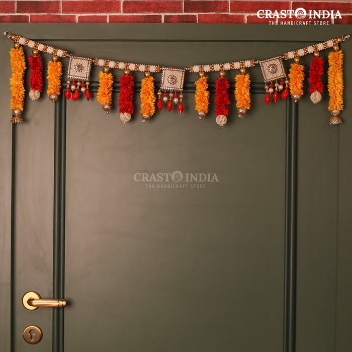 CRASTO INDIA HANDCRAFTED FESTIVE TORAN #0172 (1 PC)