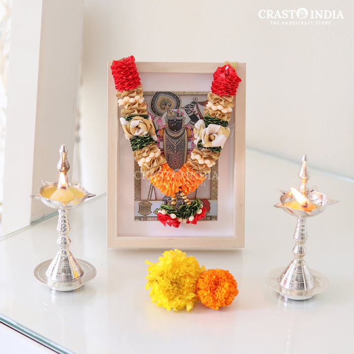 CRASTO INDIA HANDCRAFTED PRATHAMESHWARA RIBBON GARLAND (AVAILABLE IN 4 SIZES)