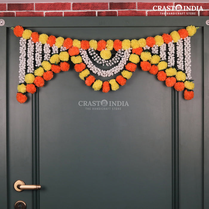 Crasto India Handcrafted festive Toran #102 ( 36 Inch)