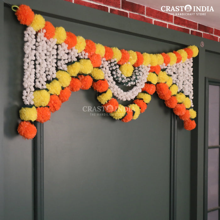 Crasto India Handcrafted festive Toran #102 ( 36 Inch)