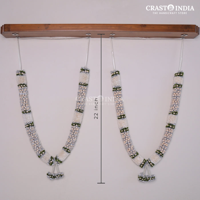 CRASTO INDIA HANDCRAFTED RIBBON & TAGAR MALA (1 PC)