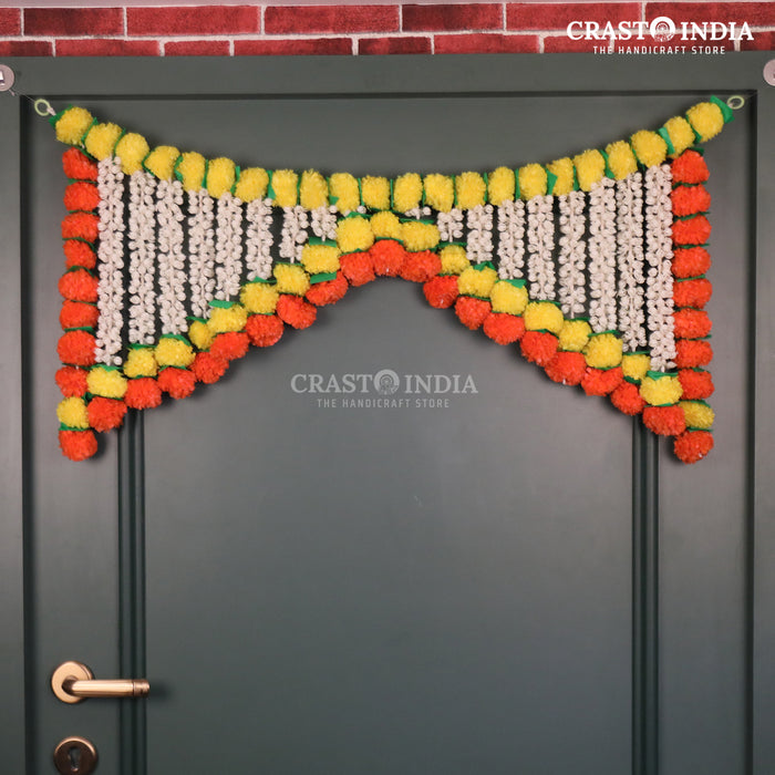 Crasto India Handcrafted festive Toran #105 ( 36 Inch)