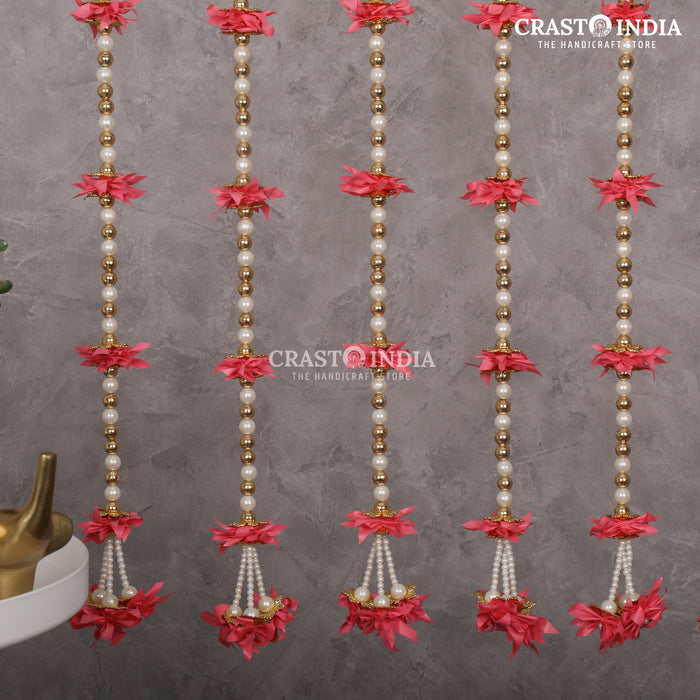 CRASTO INDIA HANDCRAFTED FESTIVE SIDE-HANGINGS #45 (PACK OF 6)