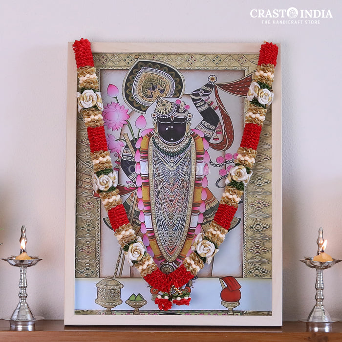 CRASTO INDIA HANDCRAFTED PRATHAMESHWARA RIBBON GARLAND (AVAILABLE IN 4 SIZES)