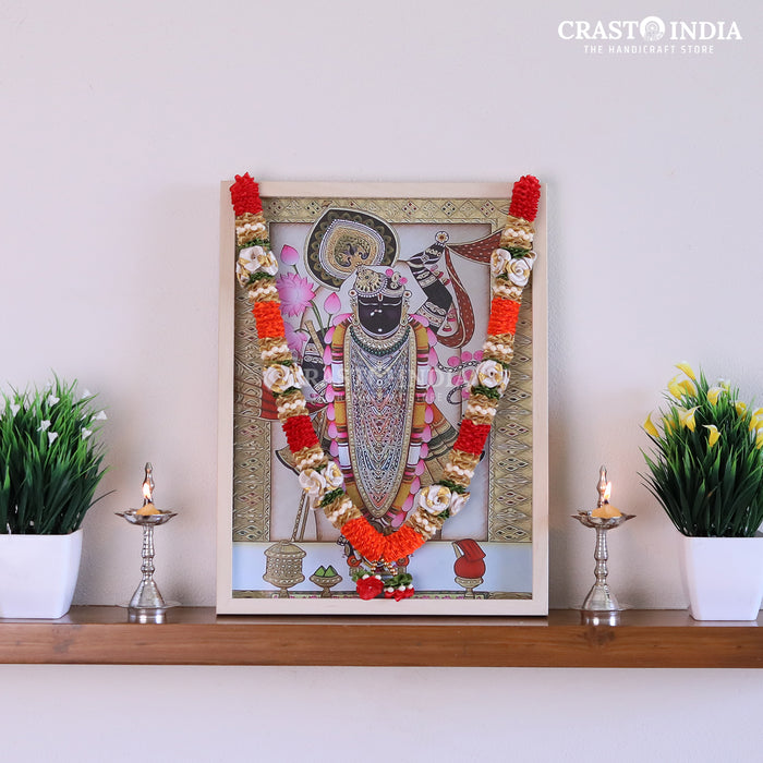 CRASTO INDIA HANDCRAFTED PRATHAMESHWARA RIBBON GARLAND (AVAILABLE IN 4 SIZES)