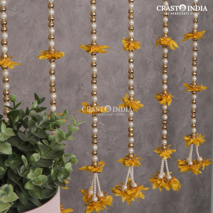 CRASTO INDIA HANDCRAFTED FESTIVE SIDE-HANGINGS #45 (PACK OF 6)