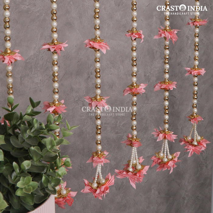 CRASTO INDIA HANDCRAFTED FESTIVE SIDE-HANGINGS #45 (PACK OF 6)