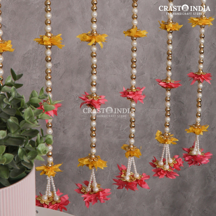 CRASTO INDIA HANDCRAFTED FESTIVE SIDE-HANGINGS #45 (PACK OF 6)