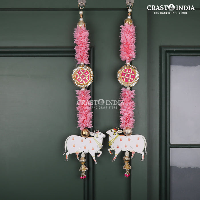 CRASTO INDIA HANDCRAFTED FESTIVE SIDE-HANGINGS #16 (PAIR)