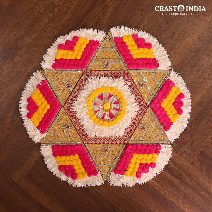 CRASTO INDIA HANDCRAFTED FESTIVE RANGOLI #62