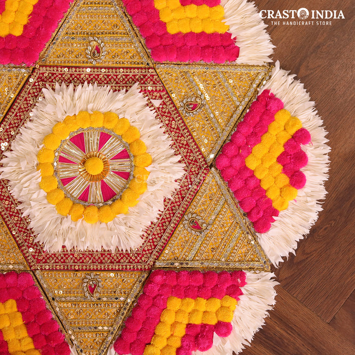 CRASTO INDIA HANDCRAFTED FESTIVE RANGOLI #62