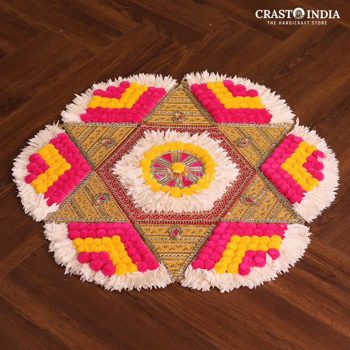 CRASTO INDIA HANDCRAFTED FESTIVE RANGOLI #62