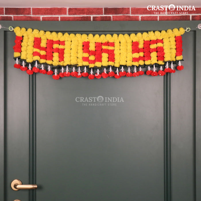 Crasto India Handcrafted festive Toran #101 ( 36 Inch)