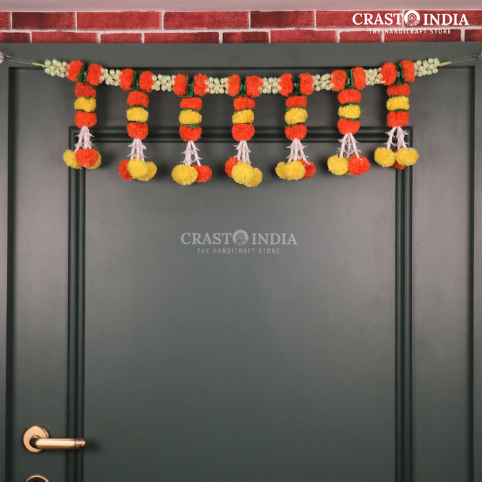 Crasto India Handcrafted festive Toran #104 ( 36 Inch)