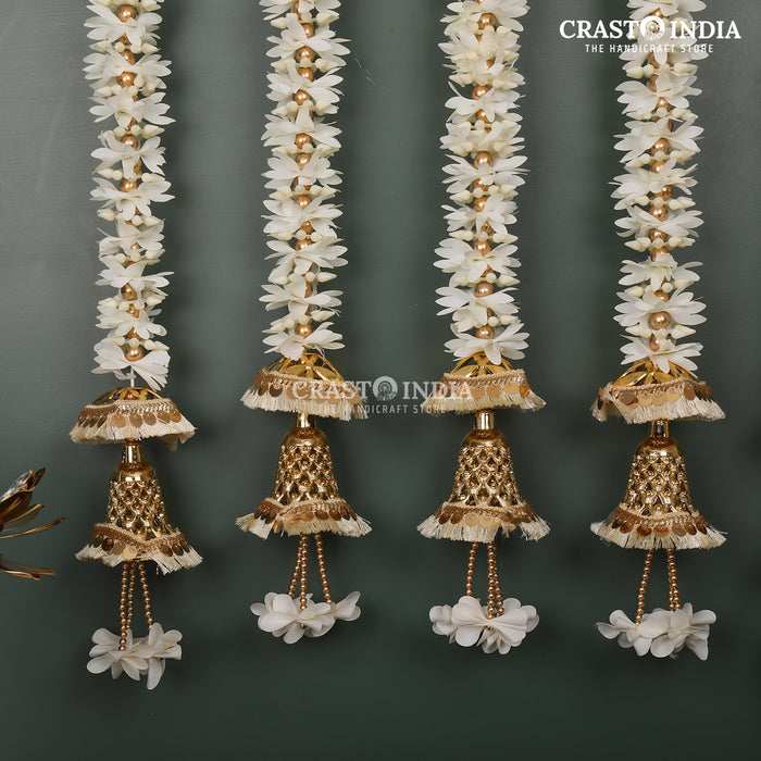 CRASTO INDIA HANDCRAFTED FESTIVE SIDE-HANGINGS #26 (PAIR)