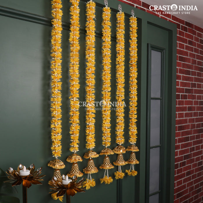 CRASTO INDIA HANDCRAFTED FESTIVE SIDE-HANGINGS #26 (PAIR)