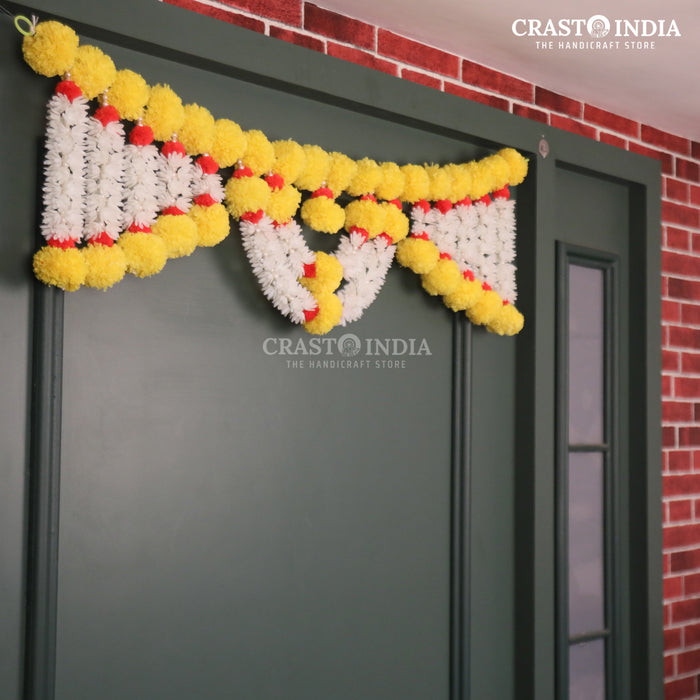 Crasto India Handcrafted festive Toran #106 ( 36 Inch)