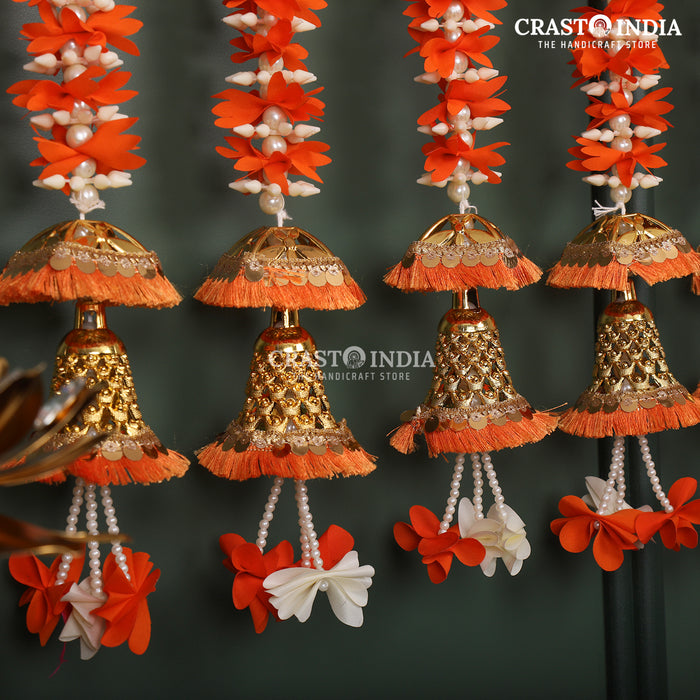 CRASTO INDIA HANDCRAFTED FESTIVE SIDE-HANGINGS #26 (PAIR)