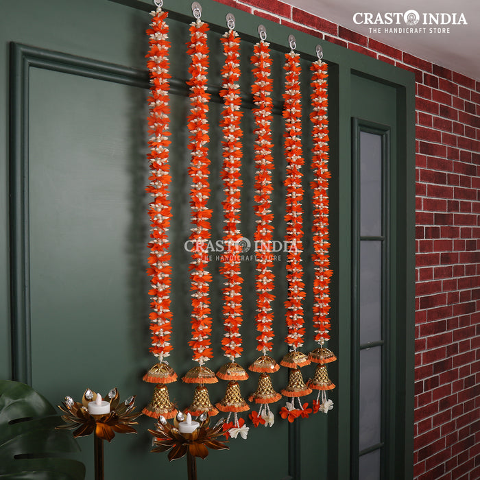 CRASTO INDIA HANDCRAFTED FESTIVE SIDE-HANGINGS #26 (PAIR)