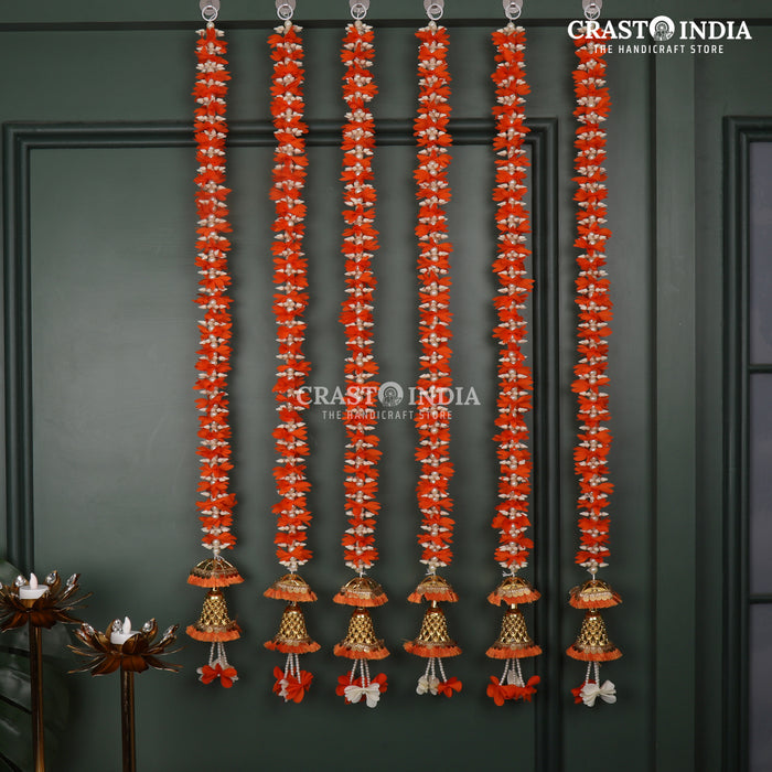 CRASTO INDIA HANDCRAFTED FESTIVE SIDE-HANGINGS #26 (PAIR)