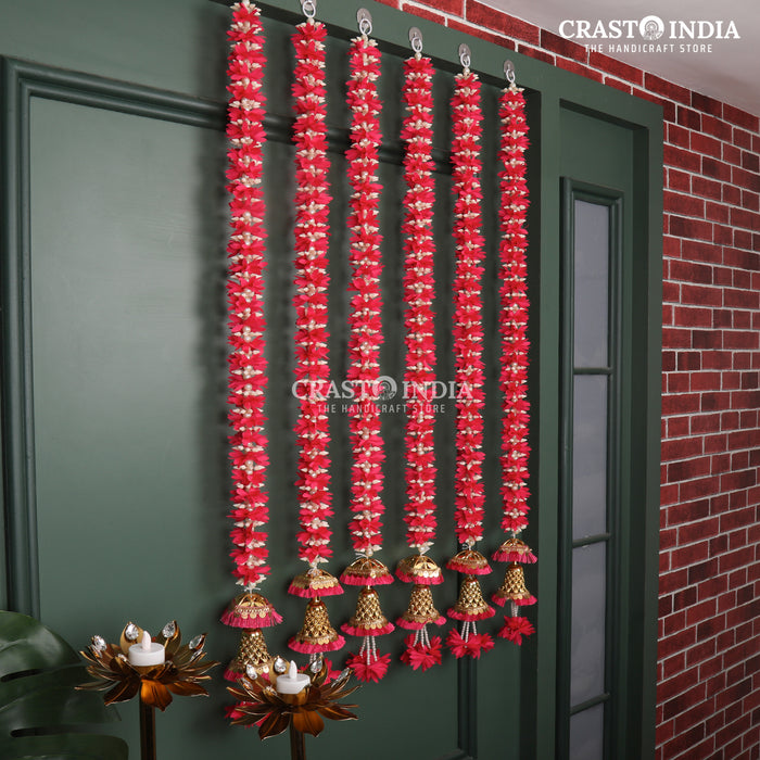 CRASTO INDIA HANDCRAFTED FESTIVE SIDE-HANGINGS #26 (PAIR)